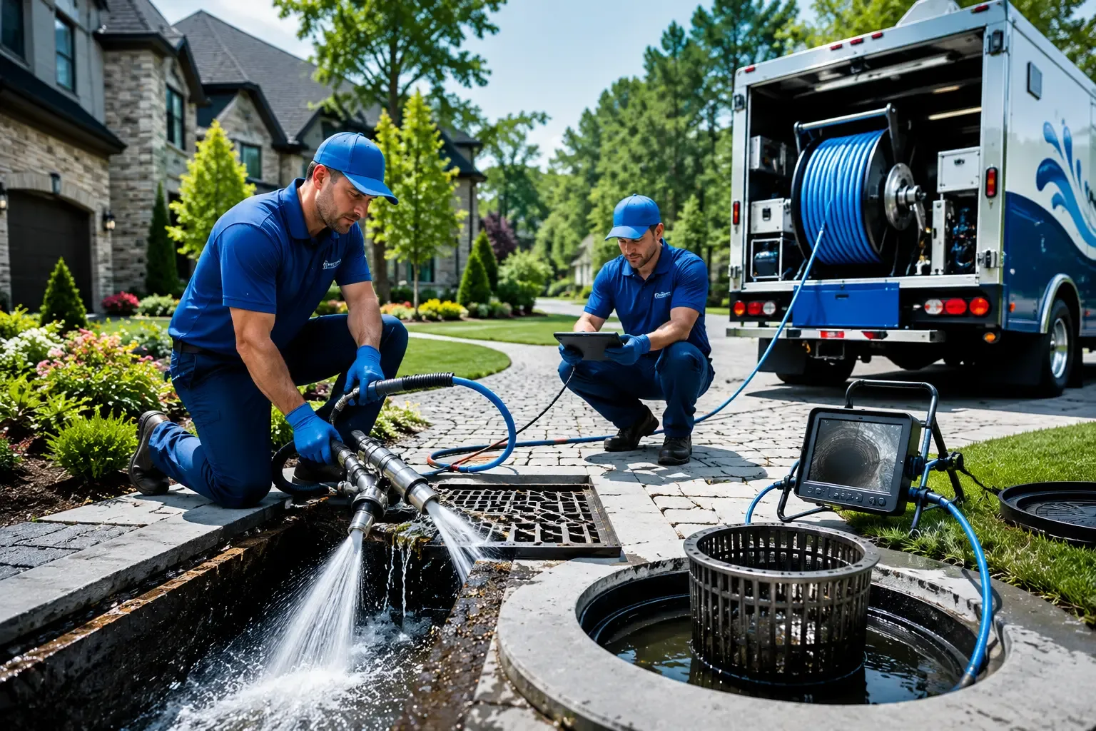 Local outdoor drain cleaning professionals in Miles, IA